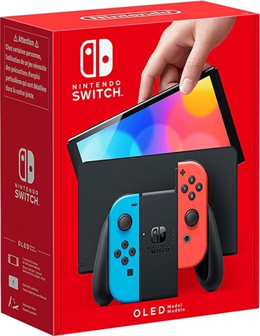 Switch Console, 64GB OLED + Neon Red/Blue Joy-Con, Boxed - CeX (MY